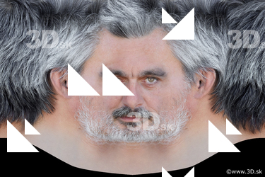 Male head texture