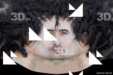 Male head texture