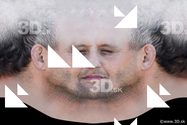 Male head texture