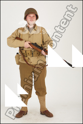  U.S.Army uniform World War II., ver.1 - poses