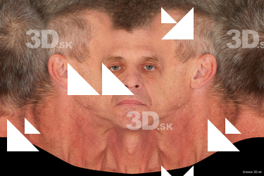 Male head texture