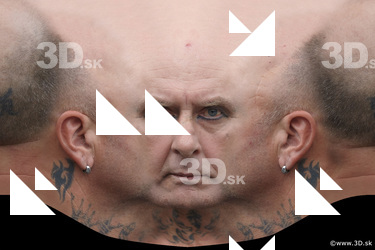 Male head texture