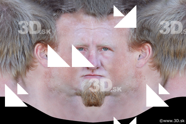 Male head texture