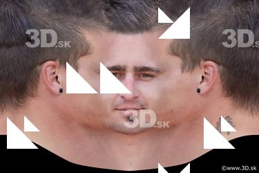 Male head texture