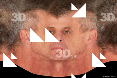 Male head texture