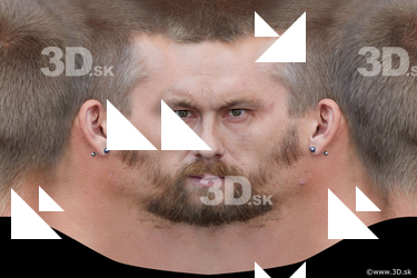 Male head texture