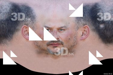 Male head texture