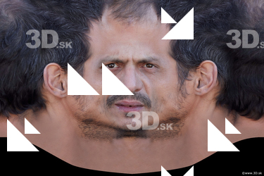 Male head texture