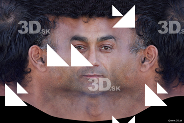 Male head texture