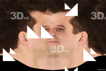 Male head texture