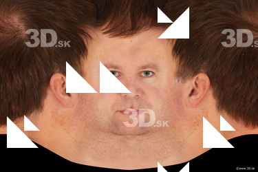 Female head texture