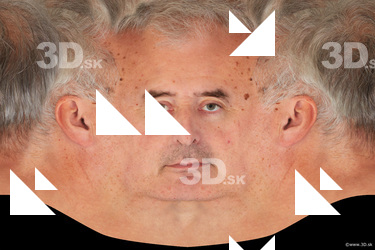 Male head texture