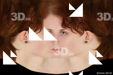 Female head texture