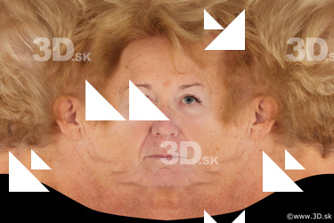 Female head texture