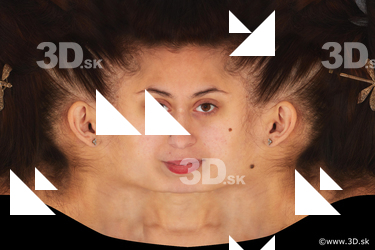 Female head texture