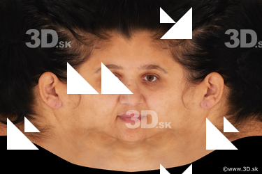 Female head texture