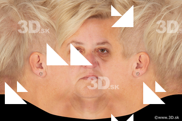 Female head texture