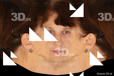 Female head texture