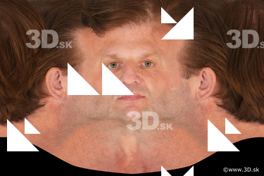 Male head texture