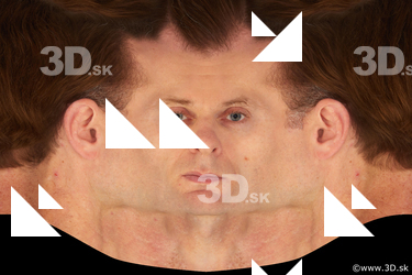 Male head texture