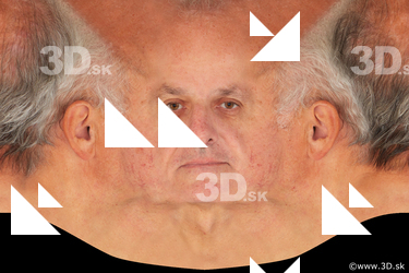 Male head texture