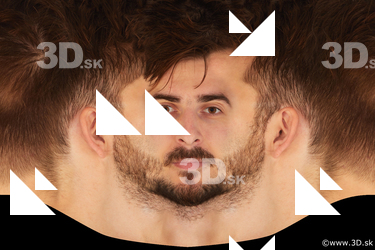 Male head texture