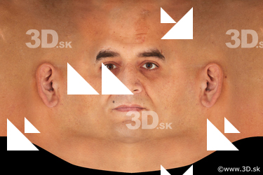 Male head texture