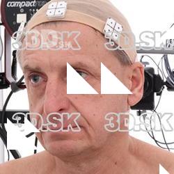 Retopologized 3D Head scan of Miran Source Images