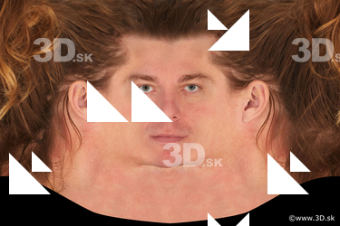 Female head texture