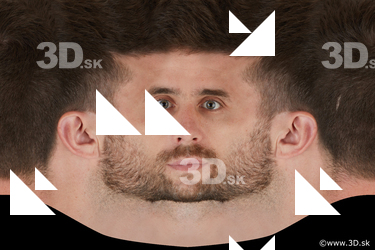 Male head texture