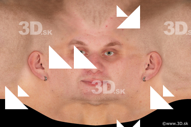 Male head texture