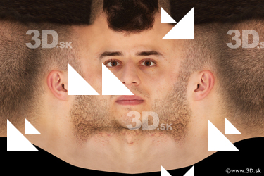 Male head texture