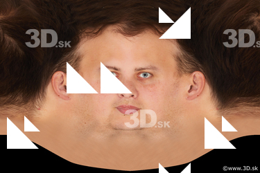 Male head texture