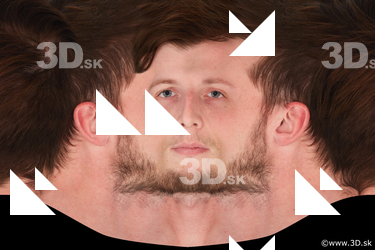Male head texture