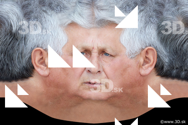 Male head texture