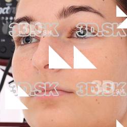 Retopologized 3D Head scan of Anicka Source Images
