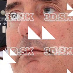 Retopologized 3D Head scan of Milan Source Images