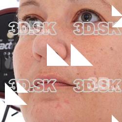 Retopologized 3D Head scan of Monika Source Images