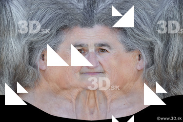 Female head texture