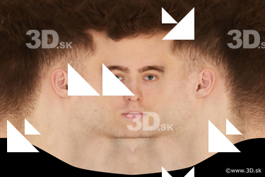 Male head texture