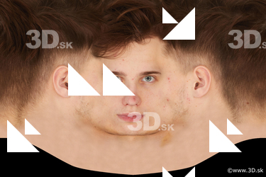 Male head texture