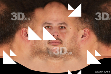 Male head texture
