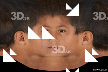 Male head texture