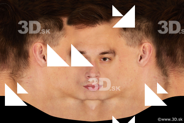 Male head texture
