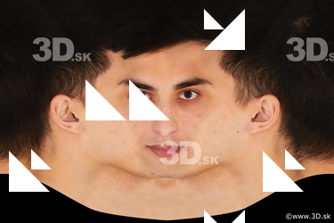 Male head texture