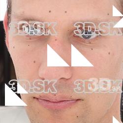 Retopologized 3D Head scan of JiriV Source Images