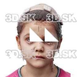 RAW 3D scan Cecelia Allison