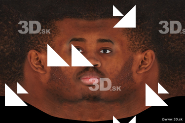 Male head texture