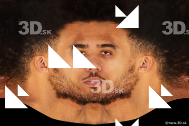 Male head texture