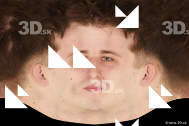 Male head texture